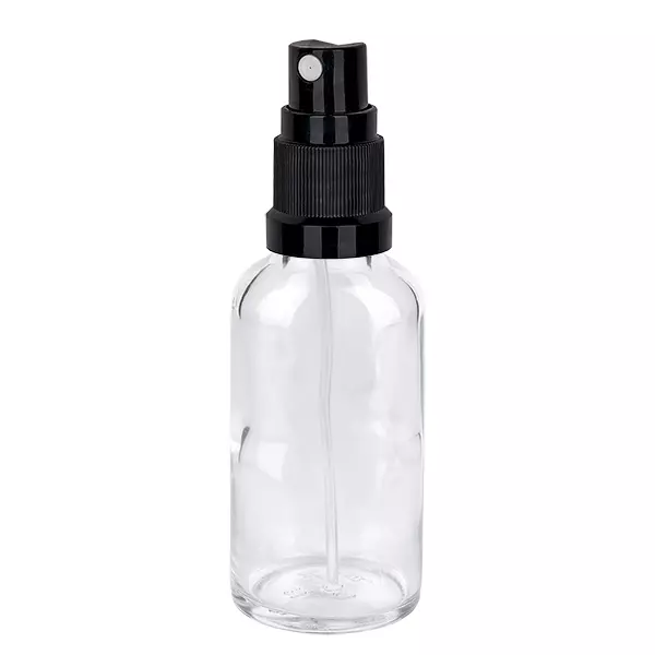 30ml Sprayflasche schwarz Standardverschluss ClearLine UT18/30
