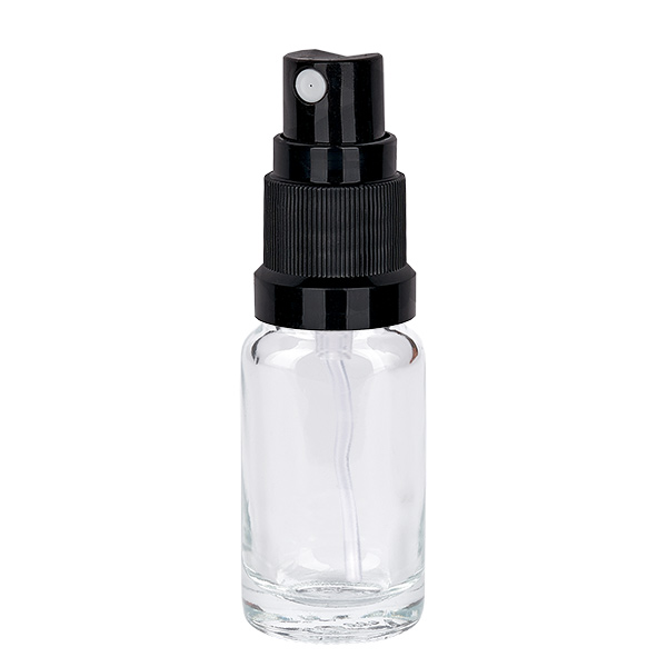 10ml Sprayflasche schwarz Standardverschluss ClearLine UT18/10 10ml Sprayflasche schwarz Standardverschluss ClearLine UT18/10