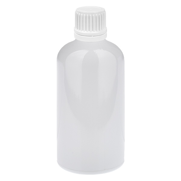 100ml Tropfflasche 0.7mm weiß Originalitätsverschluss WhiteLine UT18/100