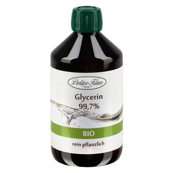 Glycerin Bio (99.7%) 500 ml Doktor-Klaus Glycerin Bio (99.7%) 500 ml Doktor-Klaus