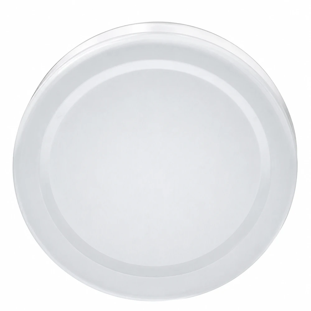 Weisser Glasdeckel 66mm BasicSeal Twist-Off TO66deep UNiTWIST Draufsicht