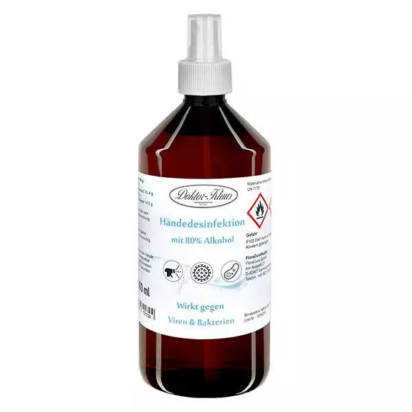 Händedesinfektion Spray 1000ml Doktor-Klaus Händedesinfektion Spray 1000ml Doktor-Klaus
