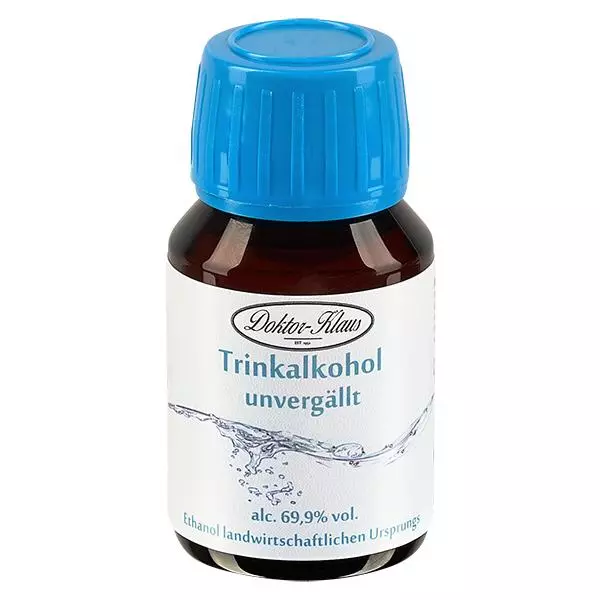 50ml Weingeist (Trinkalkohol) 69.9% Doktor-Klaus 50ml Weingeist (Trinkalkohol) 69.9% Doktor-Klaus