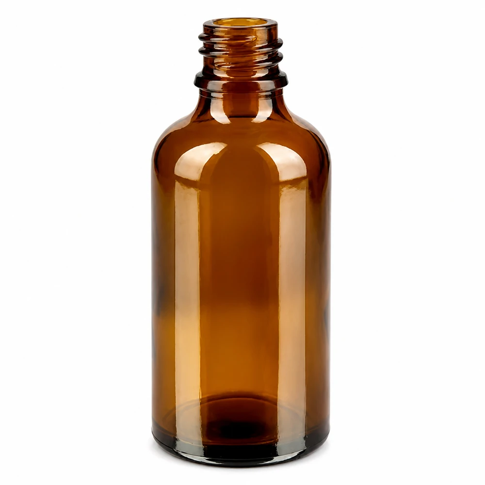 50ml Flasche 11mm Schraubverschluss grün Originalitätsverschluss BrownLine UT18/50 Robuste 50ml Flasche aus dunklem Glas mit praktischem 11mm Verschlusssystem