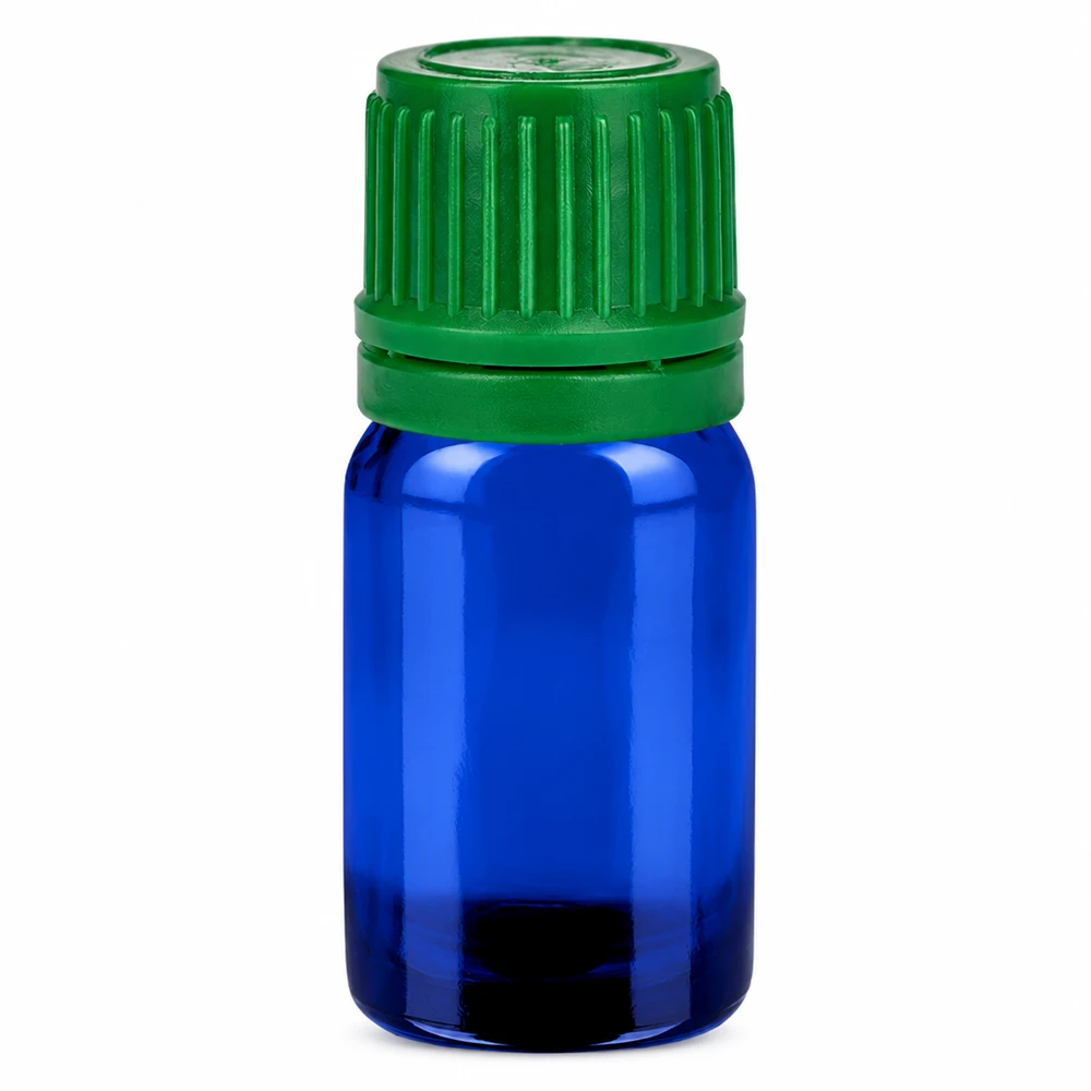 5ml Flasche 11mm Schraubverschluss grün Originalitätsverschluss BlueLine UT18/5 Professionelle 5ml Flasche blau grün für Labor Apotheke und pharmazeutische Anwendungen