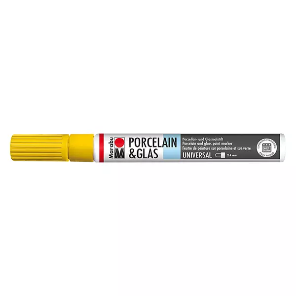 Malstift Sonnengelb 2-4mm für Glas/Porzellan Malstift Sonnengelb 2-4mm für Glas/Porzellan