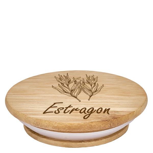 Holzdeckel "Estragon" für WECK RR60