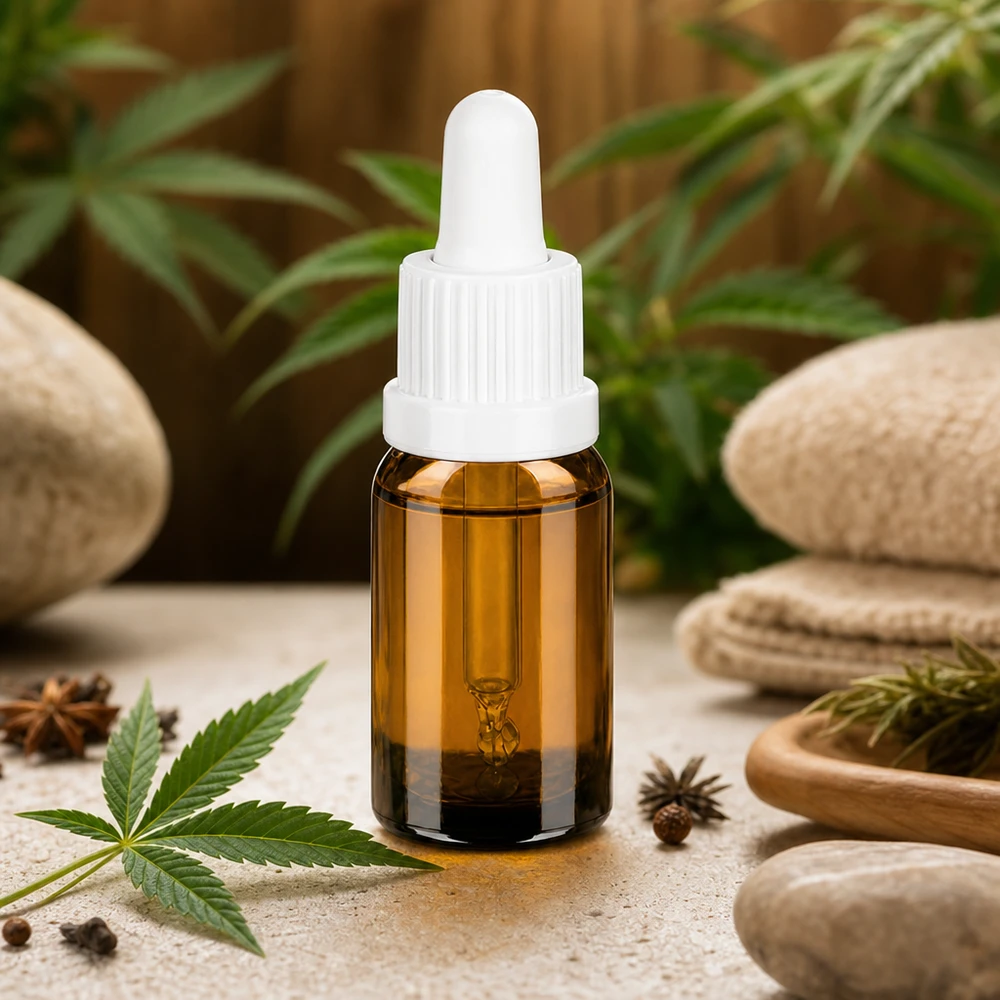 10ml Pipettenflasche weiß Originalitätsverschluss BrownLine UT18/10 Apotheker 10ml Pipettenflasche aus braunem Glas mit weißer Kappe für Naturprodukte