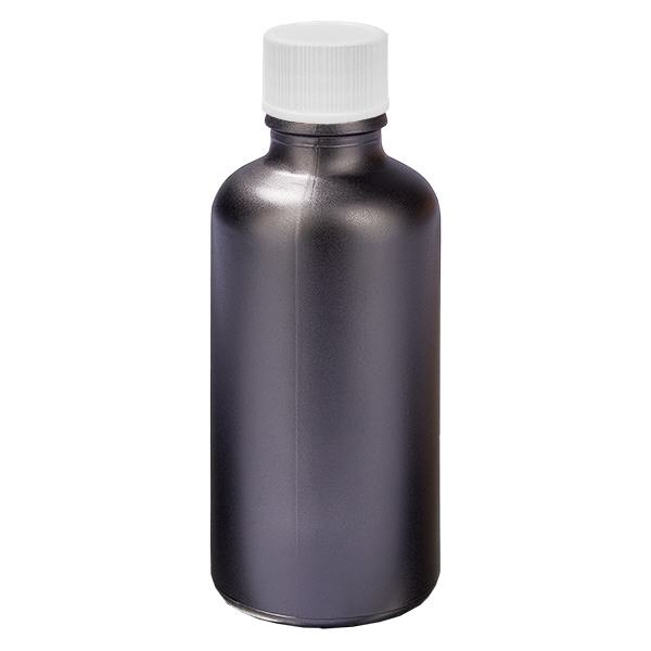 50ml Flasche 11mm Schraubverschluss weiß Standardverschluss BlackLine UT18/50 50ml Flasche 11mm Schraubverschluss weiß Standardverschluss BlackLine UT18/50