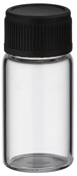 3ml Miniflasche klar Kunststoffverschluss schwarz UT13/3 UNiTWIST 3ml Miniflasche klar Kunststoffverschluss schwarz UT13/3 UNiTWIST