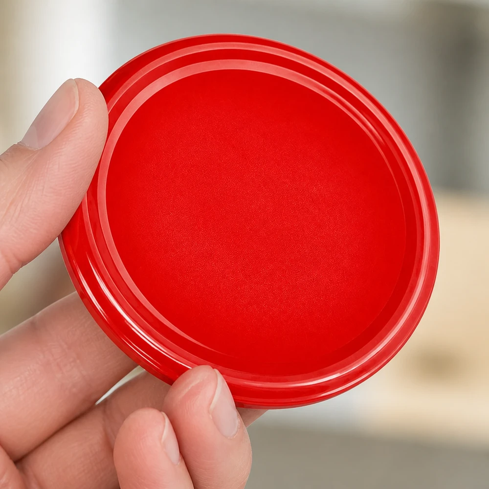 Einmachdeckel BasicSeal 82mm rot TO82 einfarbige Oberseite UNiTWIST Qualitätsverschluss