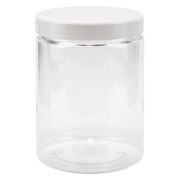 Petpacker 1000ml glasklar Öffnung 100mm inkl. Deckel Petpacker 1000ml glasklar Öffnung 100mm inkl. Deckel