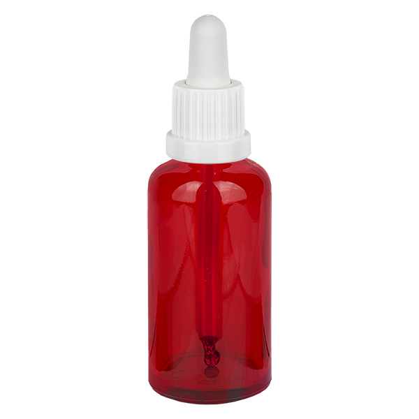 50ml Pipettenflasche weiß Originalitätsverschluss RedLine UT18/50 50ml Pipettenflasche weiß Originalitätsverschluss RedLine UT18/50