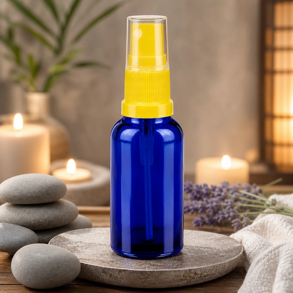 Umweltfreundliche 30ml Glassprayflasche als nachhaltige Alternative zu Plastikflaschen