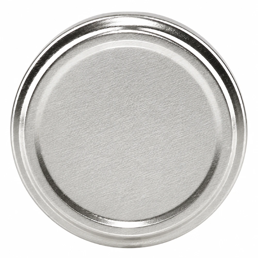 Universaldeckel BasicSeal 100mm TO100 silber matt für Konservengläser geeignet