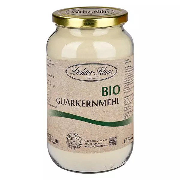 Guarkernmehl Bio 800g Doktor-Klaus noWaste