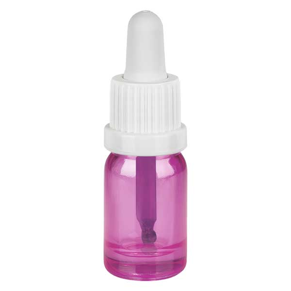 5ml Pipettenflasche weiss Originalität Schraubverschlusserschluss  PurpleLine UT18/5