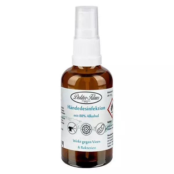 Händedesinfektion Spray 50ml Doktor-Klaus Händedesinfektion Spray 50ml Doktor-Klaus