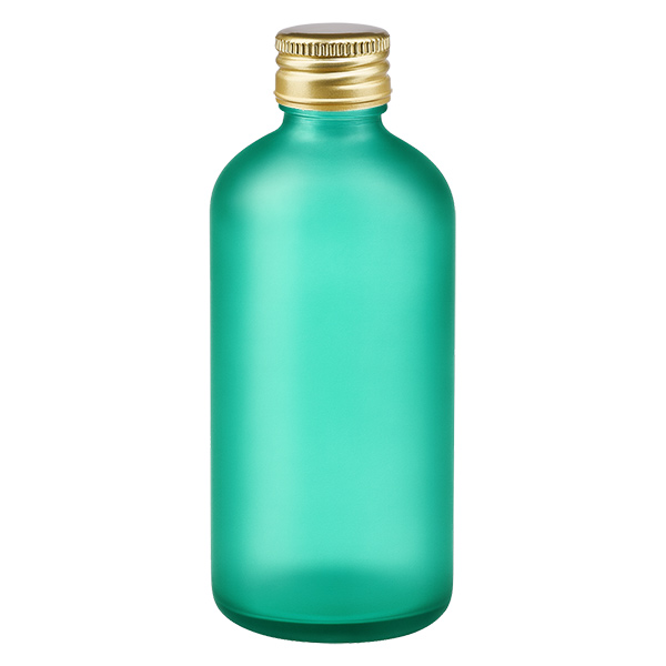 100ml Flasche 11mm Schraubverschluss Alu-Go. Standard GreenL. UT18/100