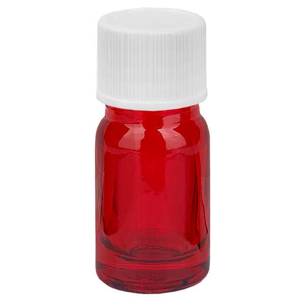 5ml Flasche 11mm Schraubverschluss weiß Standard RedLine UT18/5 5ml Flasche 11mm Schraubverschluss weiß Standard RedLine UT18/5