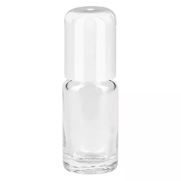 10ml Roll-On Flasche weiß Standardverschluss ClearLine UT18/10