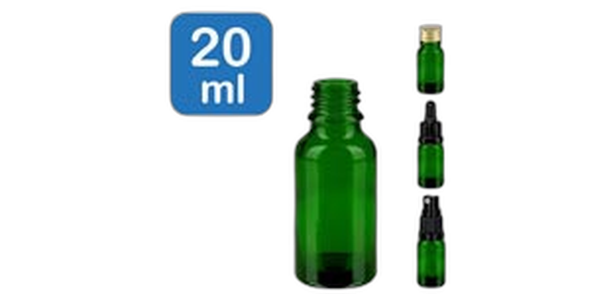 20ml GreenLine Apothekenflaschen UT18