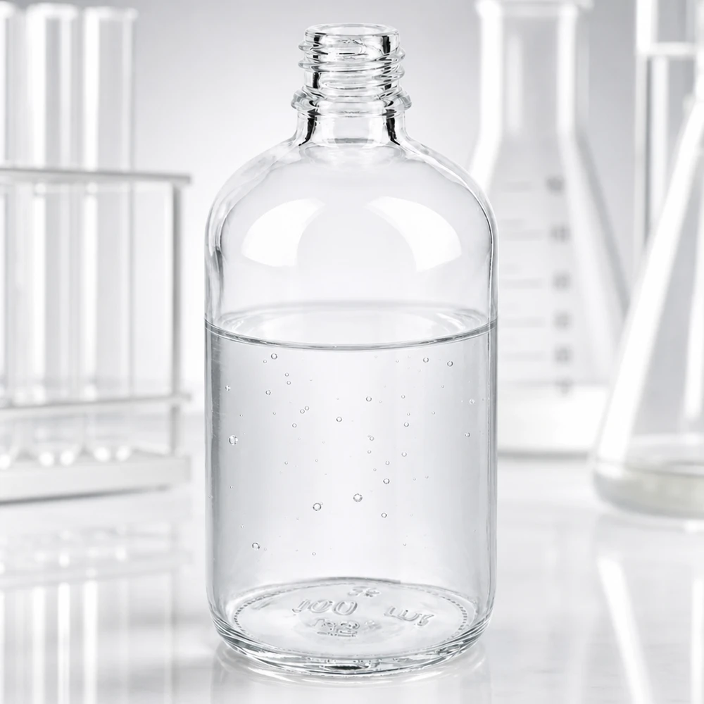 Wiederverwendbare ApoGlas Apothekenflasche 100ml nachhaltige Alternative zu Einwegbehältern