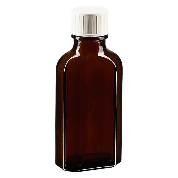 50 ml Meplat braun Schraubverschluss mit Giessring 50 ml Meplat braun Schraubverschluss mit Giessring