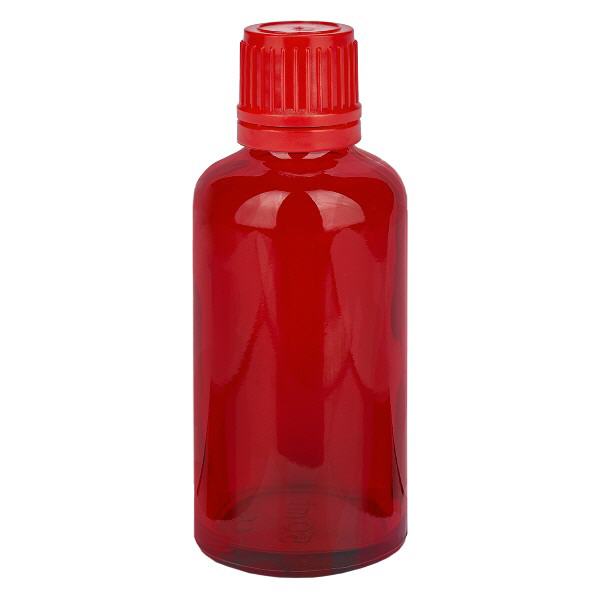 50ml Flasche 11mm Schraubverschluss rot Originalitätsverschluss RedLine UT18/50 50ml Flasche 11mm Schraubverschluss rot Originalitätsverschluss RedLine UT18/50