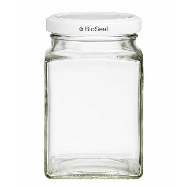 260ml Tetraglas + BioSeal Deckel weiß UNiTWIST
