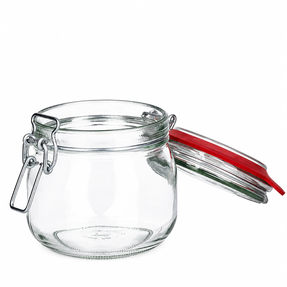 634ml Vorratsglas Typ G mit Bügelverschluss UN.. Einweckglas 634ml mit traditionellem Bügelverschluss aus robustem Klarglas