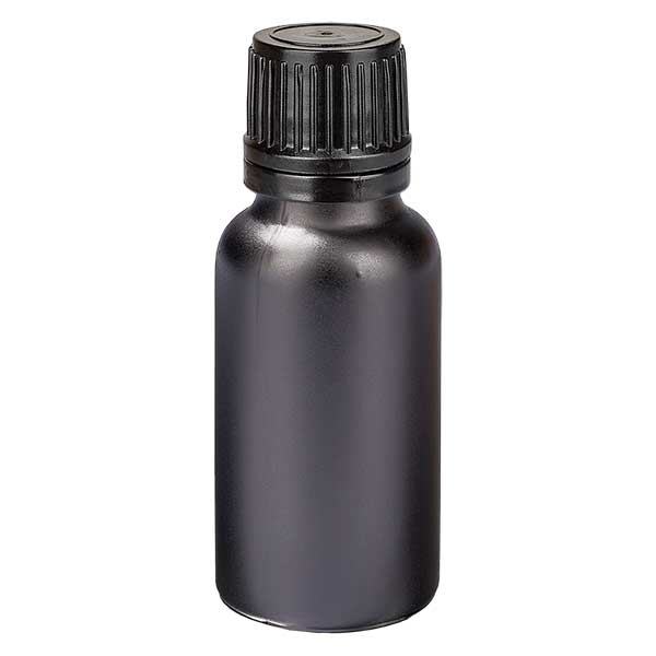 20ml Tropfflasche 1mm Originalitätsverschluss BlackL. UT18/20 20ml Tropfflasche 1mm Originalitätsverschluss BlackL. UT18/20