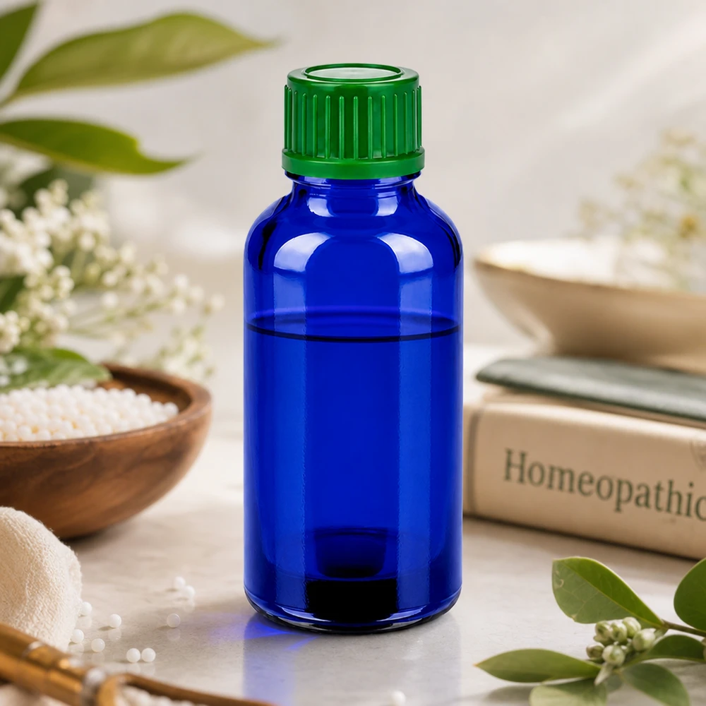 30ml Flasche 11mm Schraubverschluss grün Standard BlueLine UT18/30 30ml Flasche mit standardisiertem UT18 Gewinde kompatibel mit verschiedenen Verschlusstypen