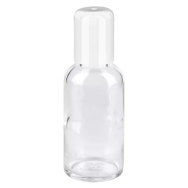 30ml Roll-On Flasche weiß Standardverschluss ClearLine UT18/30