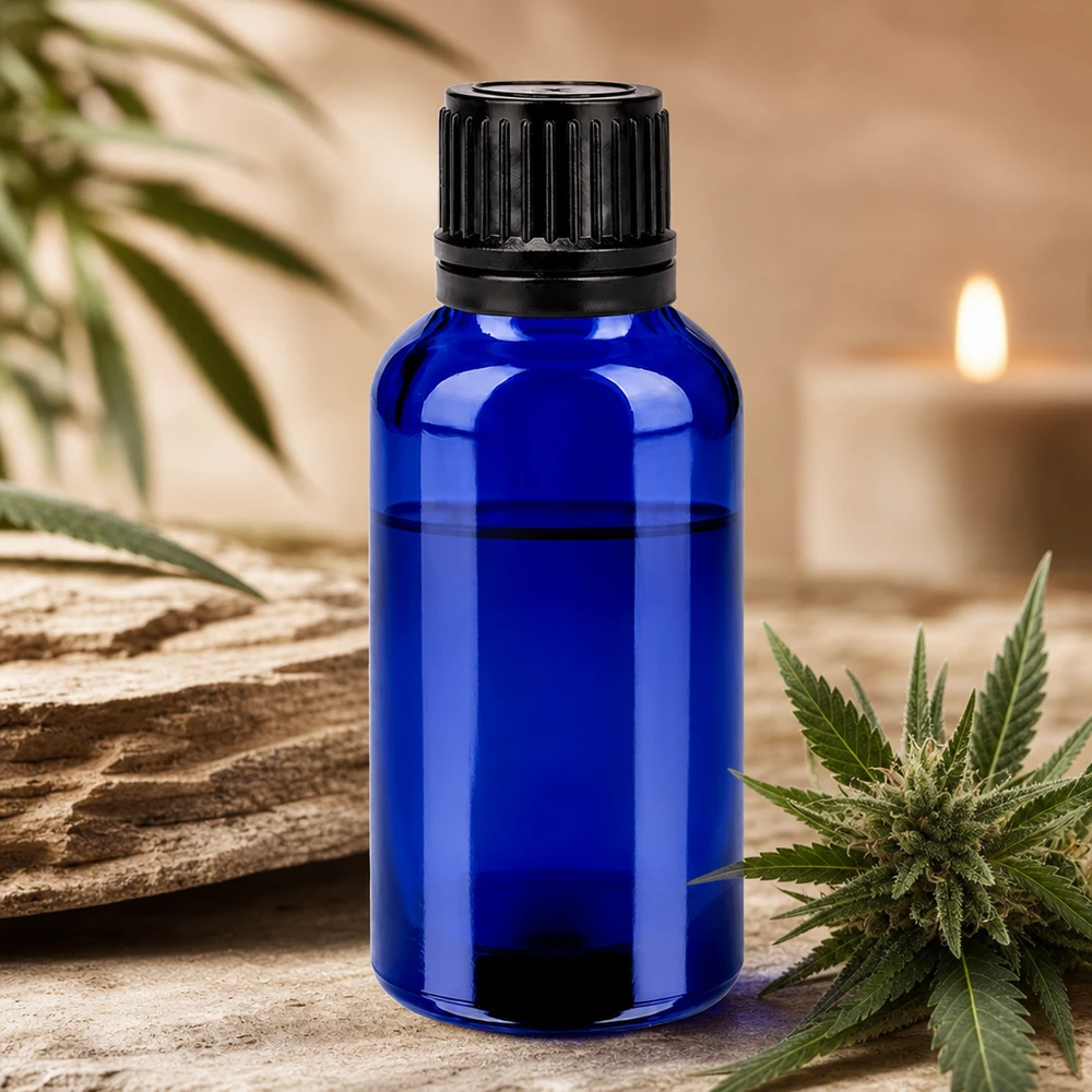 30ml Flasche 11mm Schraubverschluss schwarz Originalitätsverschluss BlueLine UT18/30 Professionelle 30ml Glasflasche mit 18mm Gewinde für DIY Kosmetik und Öle