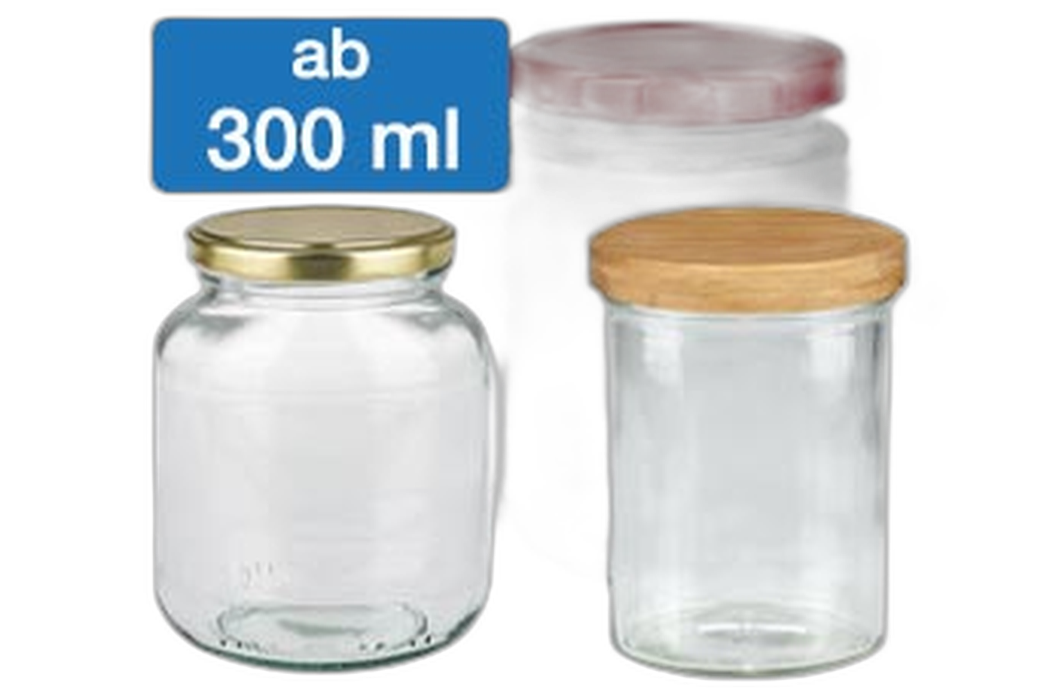 ab 300ml bis 499ml