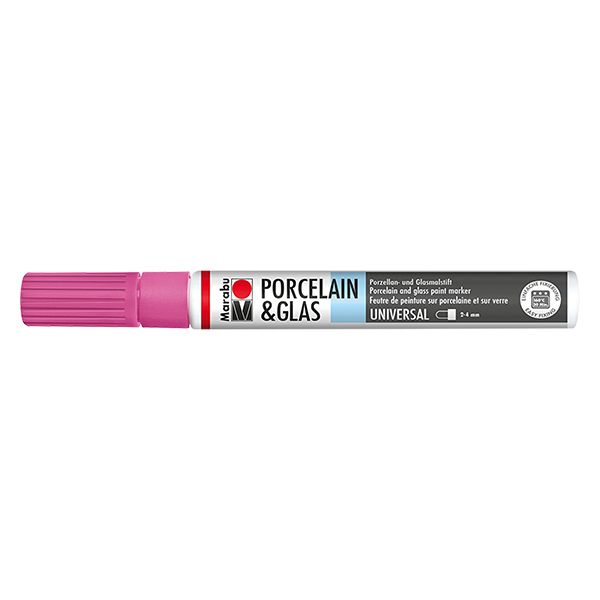 Malstift Rosa 2-4mm für Glas/Porzellan Malstift Rosa 2-4mm für Glas/Porzellan