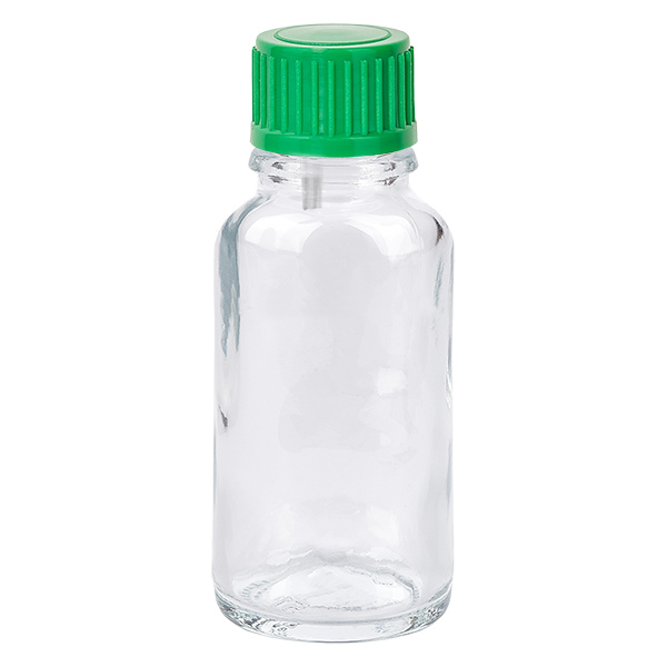 20ml Tropfflasche 0.8mm grün Standardverschluss ClearLine UT18/20 20ml Tropfflasche 0.8mm grün Standardverschluss ClearLine UT18/20