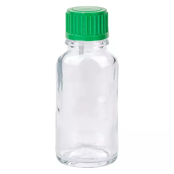 20ml Tropfflasche 0.8mm grün Standardverschluss ClearLine UT18/20 20ml Tropfflasche 0.8mm grün Standardverschluss ClearLine UT18/20