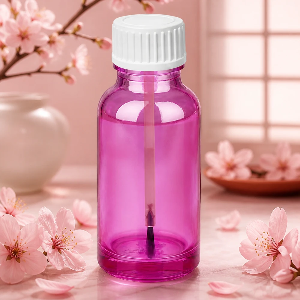 Premium 20ml Pinselflasche STD Format mit ergonomischem Design für mühelose Anwendung