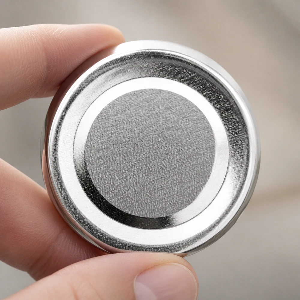 58mm BasicSeal Deckel silber (TO58deep) UNiTWIST UNiTWIST BasicSeal Schraubdeckel 58mm TO58deep silber Tiefziehdeckel Vorratsglas Zubehör