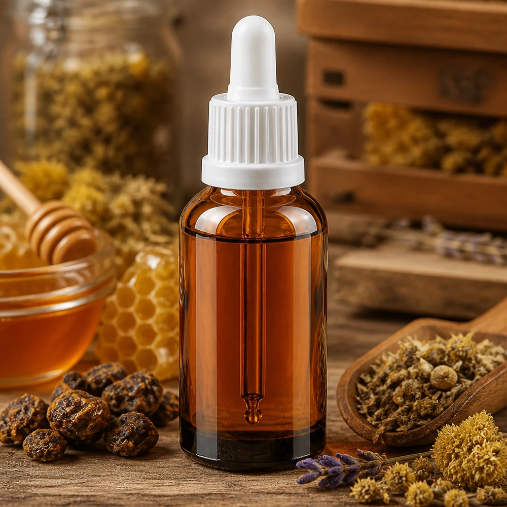 30ml Pipettenflasche weiß Originalitätsverschluss BrownLine UT18/30 Handliche 30ml Braunglasflasche mit Tropfpipette optimal für Reise und unterwegs