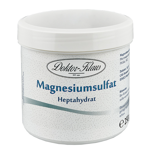 Magnesiumsulfat (7-hydrat) 250g Doktor-Klaus