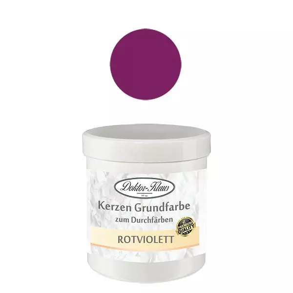 Doktor-Klaus Kerzengrundfarbe Rotviolett, 7gr, in Dose Doktor-Klaus Kerzengrundfarbe Rotviolett, 7gr, in Dose