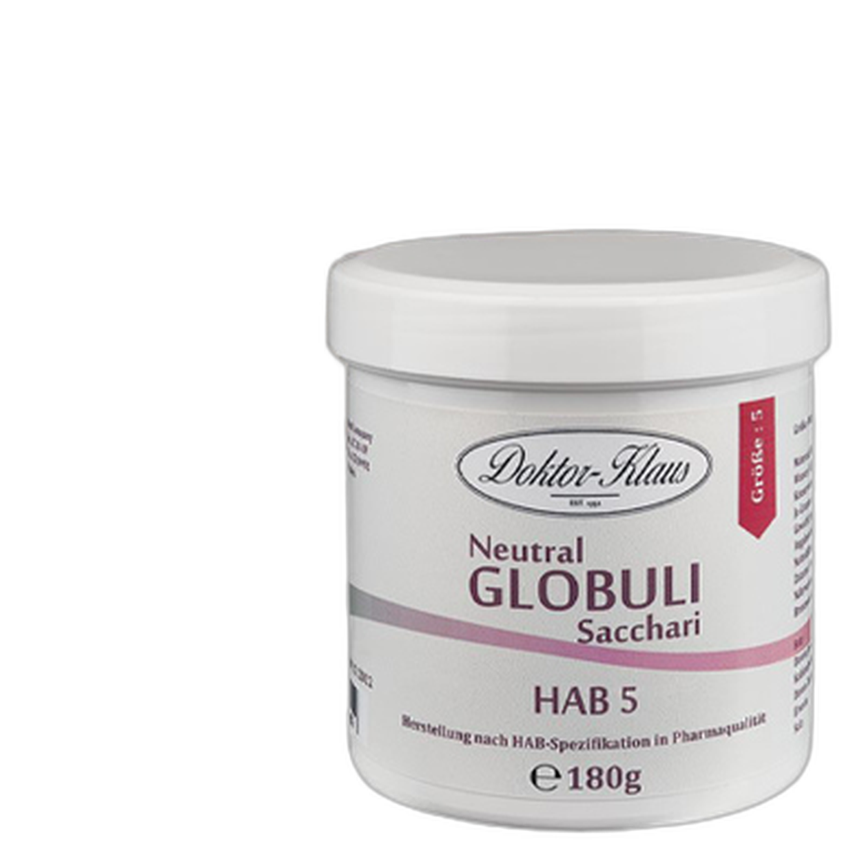 Globuli Sacchari HAB5