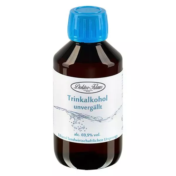 200ml Weingeist (Trinkalkohol) 69.9% Doktor-Klaus