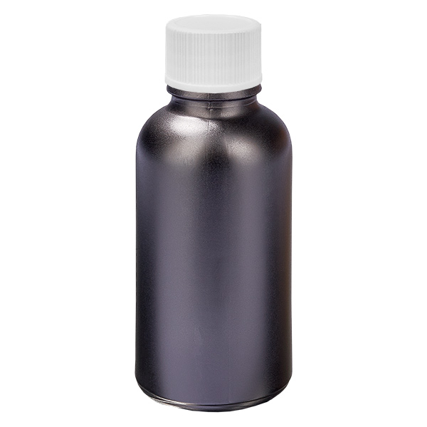 30ml Flasche 11mm Schraubverschluss weiß Standard BlackLine UT18/30 30ml Flasche 11mm Schraubverschluss weiß Standard BlackLine UT18/30
