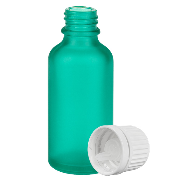 50ml Tropfflasche 0.7mm weiß Originalitätsverschluss GreenLine UT18/50 50ml Tropfflasche 0.7mm weiß Originalitätsverschluss GreenLine UT18/50