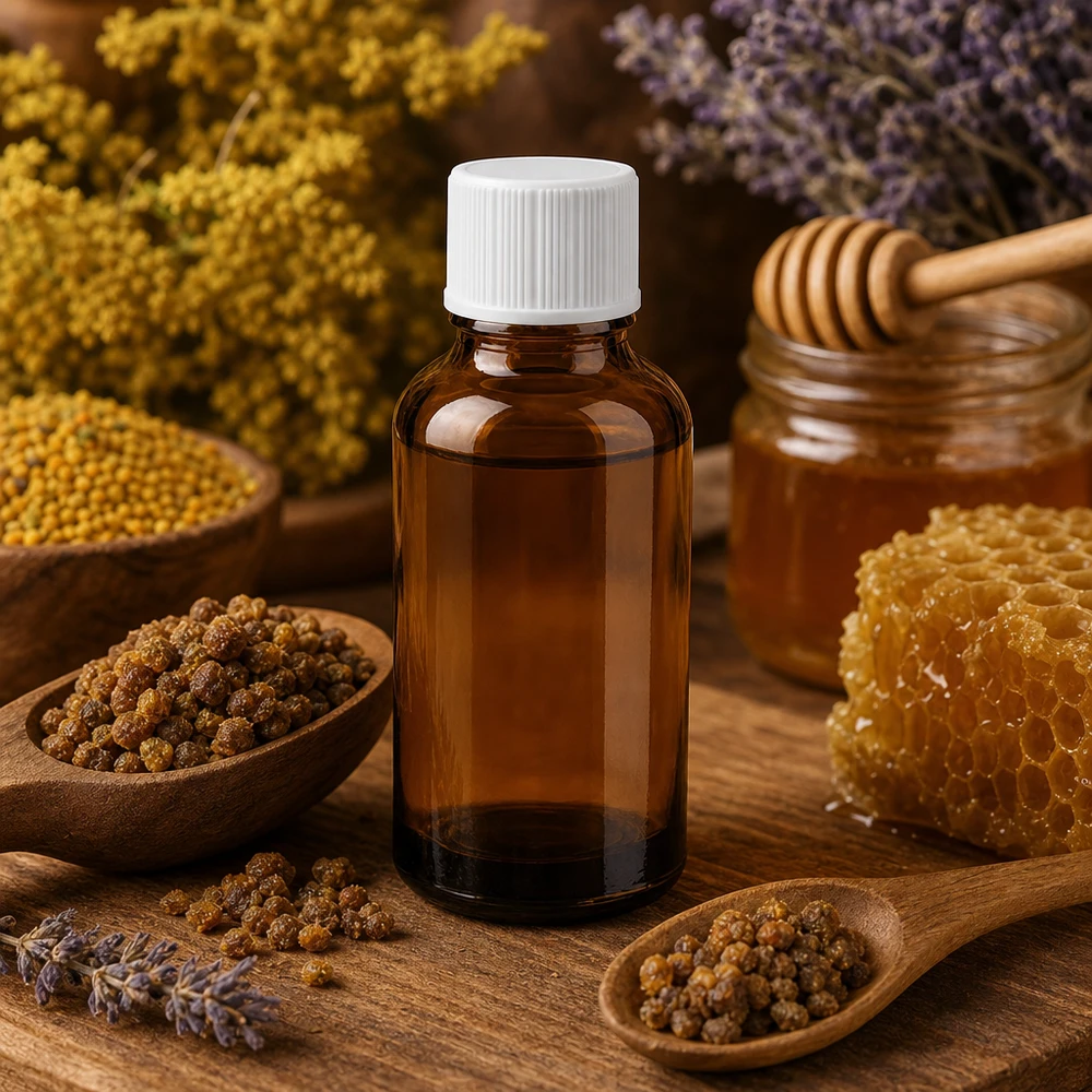 Premium 30ml Glasflasche braun mit weißem Schraubdeckel perfekt für DIY Kosmetik und Seren