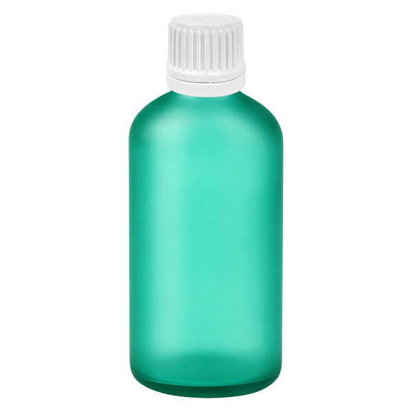 100ml Tropfflasche 0.7mm weiß Originalitätsverschluss GreenLine UT18/100